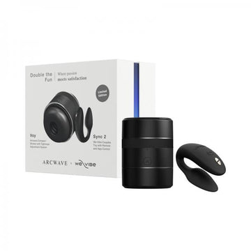 Arcwave Double The Fun - Voy + We-vibe Sync 2 Black