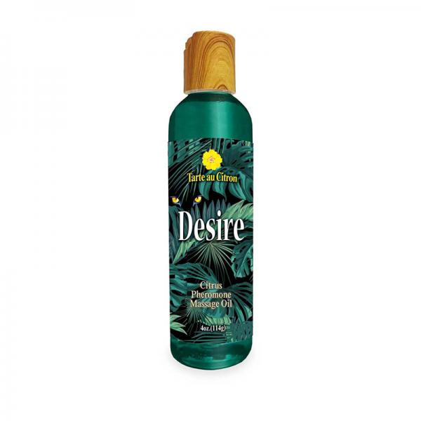 Desire Pheromone Massage Oil Citrus 4 Oz.