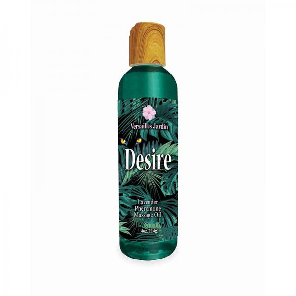 Desire Pheromone Massage Oil Lavender 4 Oz.