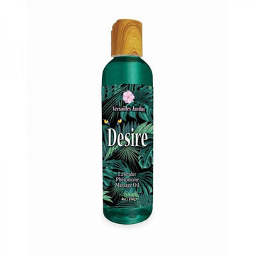 Desire Pheromone Massage Oil Lavender 4 Oz.