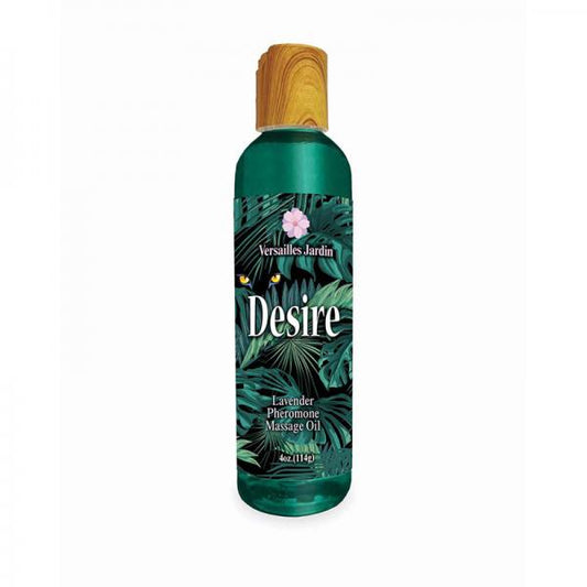 Desire Pheromone Massage Oil Lavender 4 Oz.