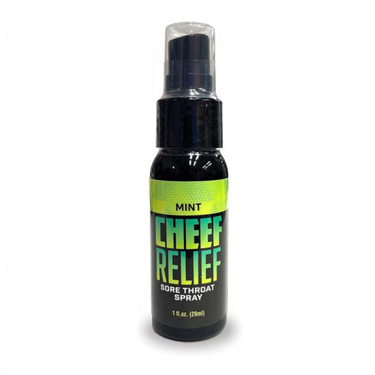Cheef Relief Throat Spray Mint 1 Oz.