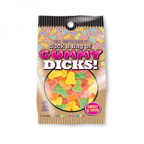 Suck A Bag Of Gummy Dicks 2.2 Oz. Bag
