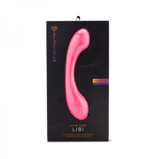 Nu Sensuelle Libi Xlr8 Flexible G-spot Vibe Deep Pink