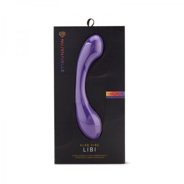 Nu Sensuelle Libi Xlr8 Flexible G-spot Vibe Deep Purple