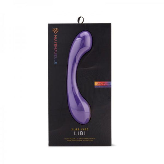 Nu Sensuelle Libi Xlr8 Flexible G-spot Vibe Deep Purple