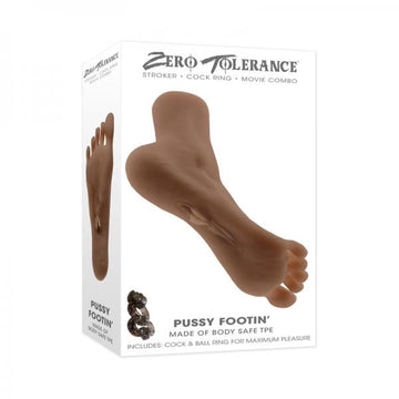 Zero Tolerance Pussy Footin Masturbator Tpe Dark