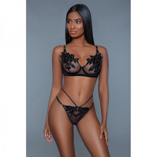 Bewicked Evangeline Set Black L/xl