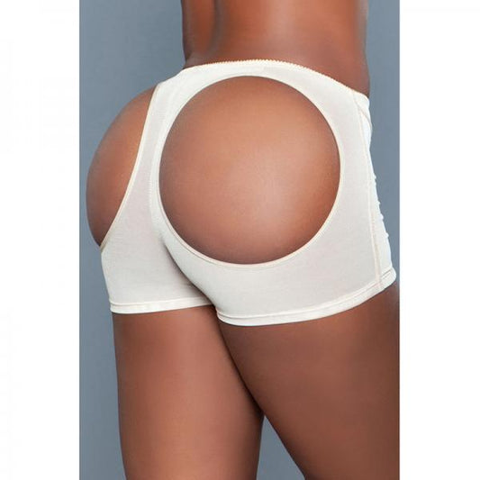 Bewicked Butt Booster Boyshort Nude Xl