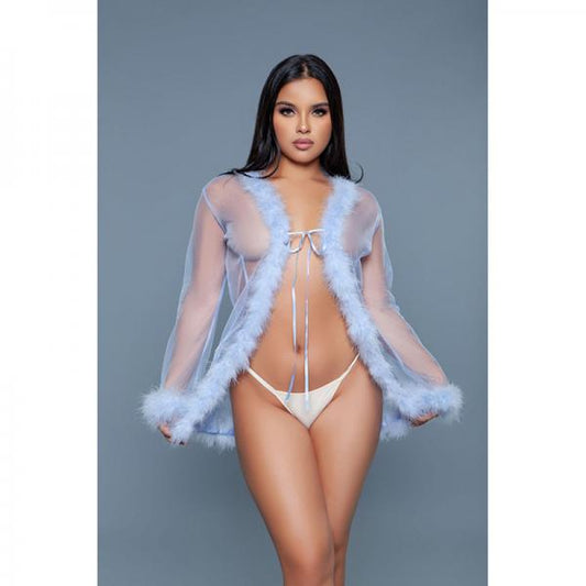 Bewicked Bou Robe Periwinkle O/s