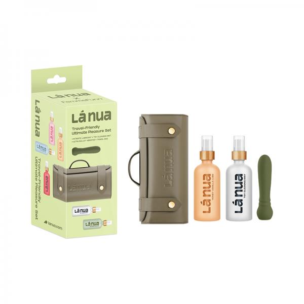 La Nua Gift Bag 4 Ultra Bullet + 100ml Mist Toy Cleaner + 100ml Honey Vanilla Lube