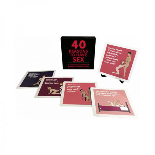 40 Reasons To Have Sex Cards