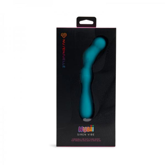 Nu Sensuelle Siren Nubii G-spot Vibe W/ Hinge Blue