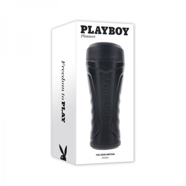 Playboy The Urge Medium Stoker Non Vibrating Tpe Black