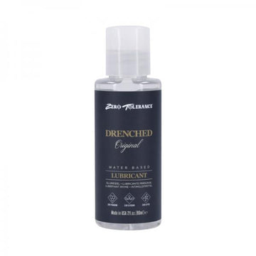 Zero Tolerance Drenched Original Water-based Lubricant 2 Oz.