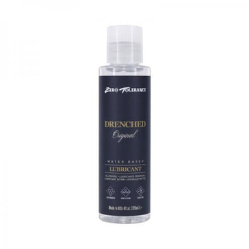 Zero Tolerance Drenched Original Water-based Lubricant 4 Oz.