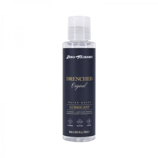 Zero Tolerance Drenched Original Water-based Lubricant 4 Oz.