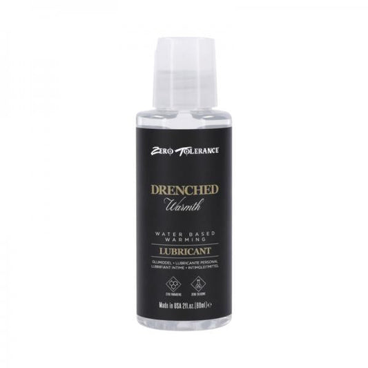 Zero Tolerance Drenched Warmth Water-based Warming Lubricant 2 Oz.