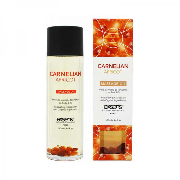 Exsens Massage Oil Carnelian Apricot 3.4 Oz.