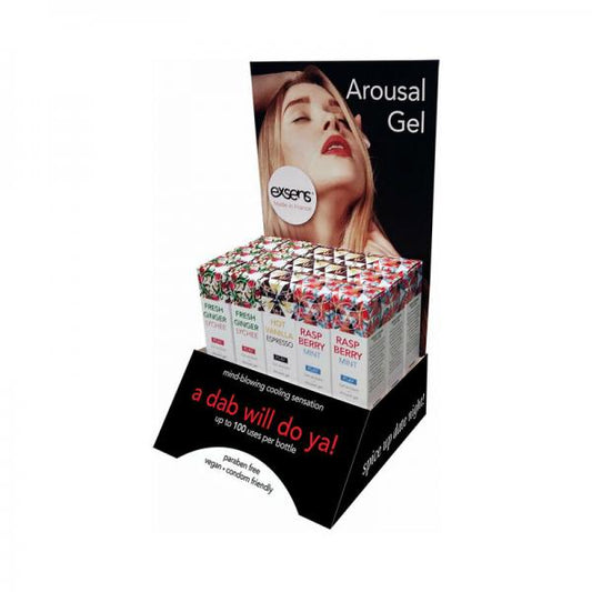 Exsens Arousal Gel Filled 15-piece Pos Display