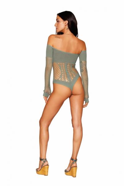 Long Sleeve Teddy Sage O/s