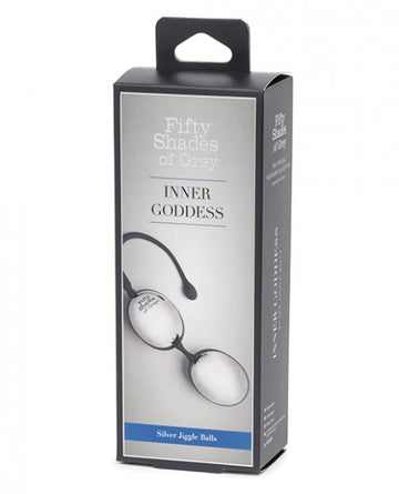 Fifty Shades Inner Goddess Silver Jingle Balls