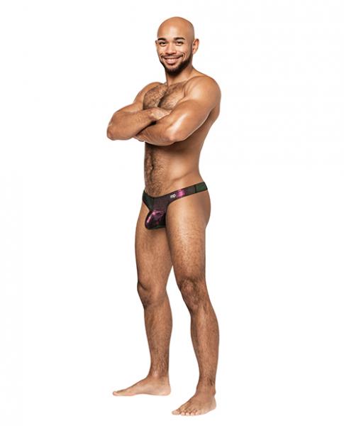 Hocus Pocus Uplift Thong Metallic Purple S/m