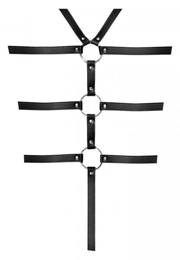 Ellona Tie Me Up 1pc Harness Set Black O/s