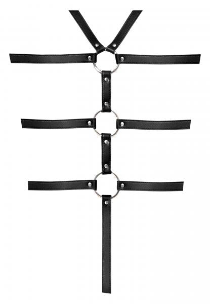Ellona Tie Me Up 1pc Harness Set Black O/s