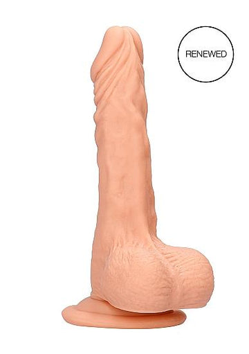 Realrock 9in Dong Flesh W/ Testicles
