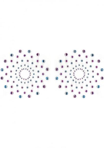 Crystal Mosaic Blue/Purple Pasties